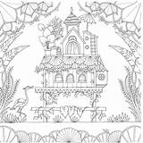 Coloring Pages Basford Johanna Printable Forest Garden Secret Book Colouring Tw Kingstone Cute Books Blank Printables Choose Board House sketch template