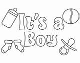 Coloring Baby Shower Pages Printable Boy Sheets Printables Boys Print Book Kids Girl Source Choose Board sketch template