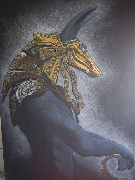 Anubis By Marta Simacsek Anubis A Popular Subject Of Artist Anubis Is