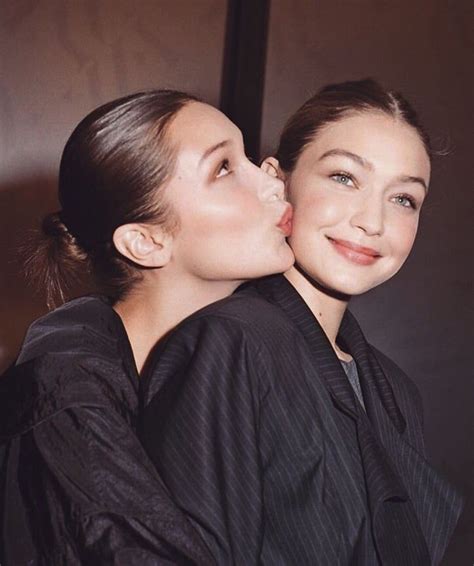 bella and gigi shared by kendall jenner on we heart it bella hadid