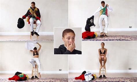 vogue cover girl adwoa aboah strips down on camera to share story of self hatred daily mail