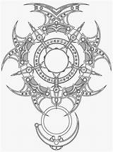 Propnomicon Leng Glass Cthulhu Lovecraft Occult Symbols Scrolls sketch template