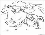Pages Horse Coloring sketch template