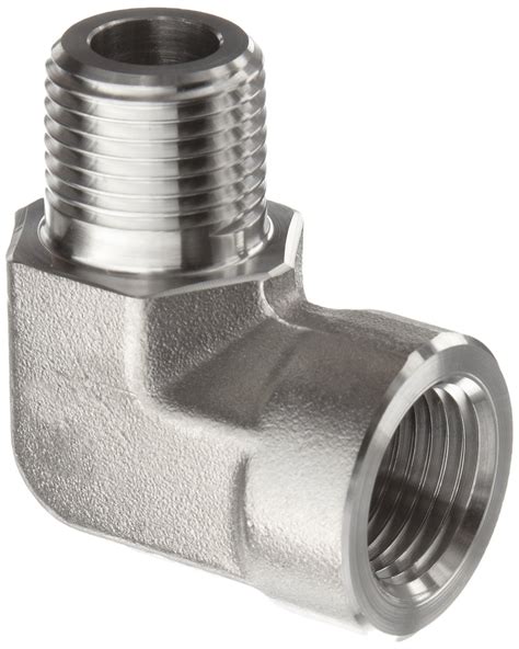 Parker Stainless Steel 316 Pipe Fitting 90 Degree Street Elbow 1 8