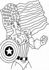 Captain Tulamama Capitan Superhero sketch template