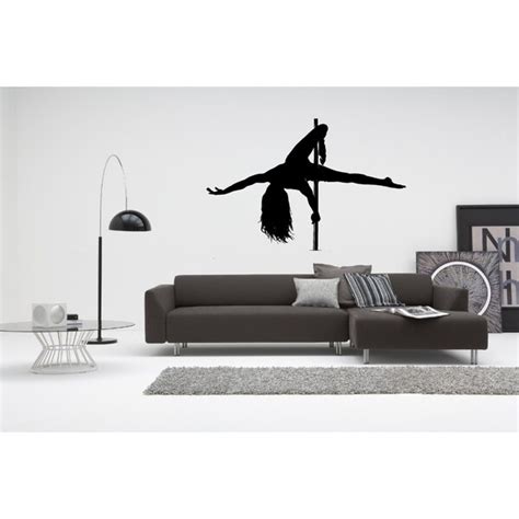 Girl And A Pole Dance Strip Club Wall Art Sticker Decal Overstock