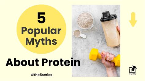 5 Popular Myths About Protein Did You Know Protein Myth Fact
