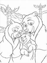 Bear Brother Coloring Pages Disney Kids Printable Colouring Books Fun Coloriage Sheets Book Recommended Kleurplaat sketch template