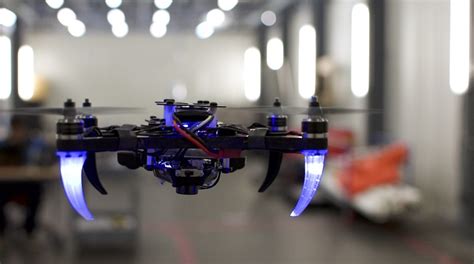 flying drone   controlled  eyes rankred