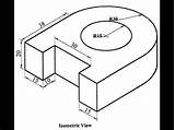 Isometric Autocad Draw Tutorial sketch template