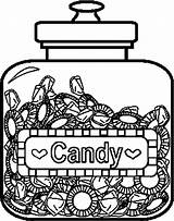 Candy Coloring Pages sketch template