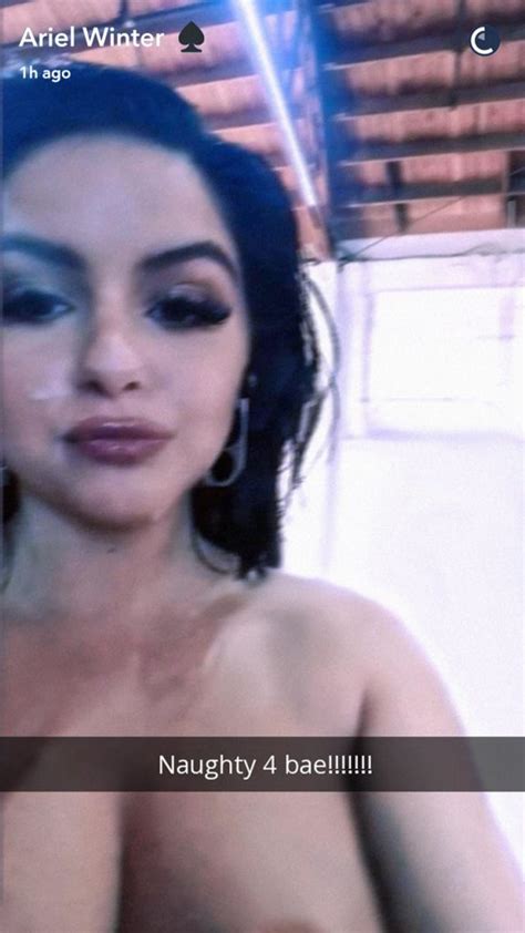 ariel winter s breaching her morality clause with her nipslip of the day
