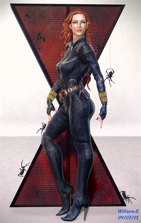 Wil S Art Natasha Romanoff Black Widow