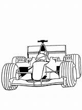 Racecar Formel Formule Kleurplaten Malen Verstappen Malvorlage Ausmalbild Wagen Traum Stimmen sketch template