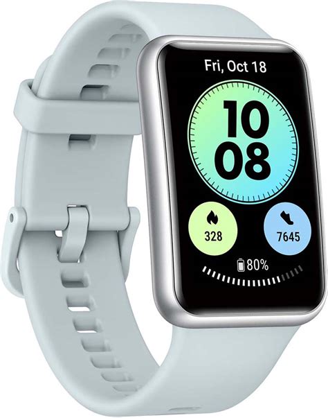 Часы Huawei Watch Fit Tia B09 Серо голубые технические характеристики