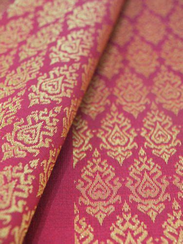 Silk In Thailand Thai Fashion Thai Dress Fabric