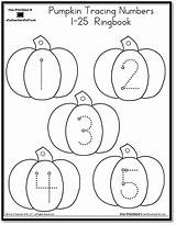 Tracing Printable Fall Pumpkins Kindergarten Homework Lowercase Uppercase sketch template