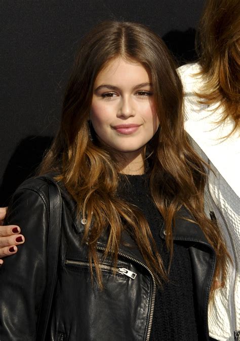 cindy crawford s model daughter kaia gerber has signed to img glamour