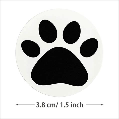 printable dog paw print template resume  gallery