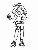 Pokemon Trainer Coloring Pages Trainers Printable Advanced Color Colouring Tv Series Getcolorings Characters Getdrawings Picgifs sketch template