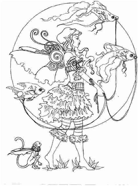 coloring pages  mystical fairies mystical fairy clip art