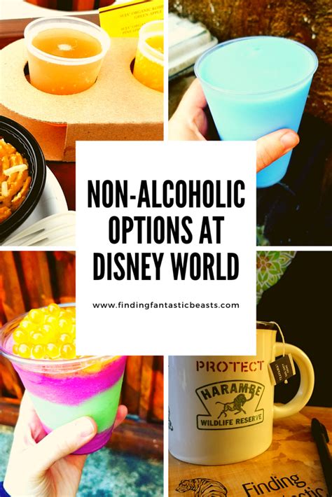 alcoholic options  disney world
