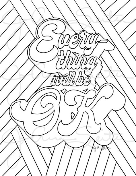 positive affirmation coloring pages set   printable etsy norway