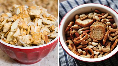 basic chex mix  party mix recipes youve    todaycom
