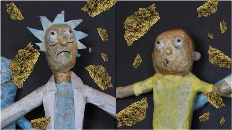 A Pro Joint Roller Made Smokeable Rick And Morty Characters For 4 20