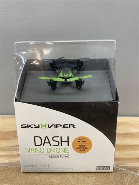 sky viper dash nano quadcopter drone   sale  ebay