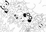 Coloriage Paradis Hell Enfer Animaux Doodling Imprimer Adulti Animales Stampare Coloriages Bunny Adultos Tiernos Malbuch Erwachsene Fur Gekritzel Justcolor Monsters sketch template