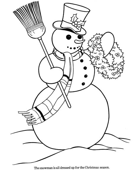 bluebonkers christmas theme coloring pages