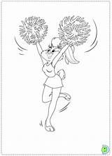 Cheerleader Dinokids Colorir Tudodesenhos sketch template