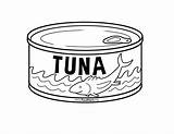 Tuna Atun Atún Digi Foodhero sketch template