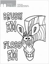 Pen Coloring Pages Getdrawings Teeth Colouring sketch template