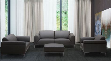 king gray leather living room set  jnm coleman furniture