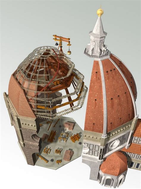 brunelleschis dome  filippo brunelleschi revolutionalizing architecture  construction