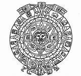 Mayan Aztec Getdrawings Mesoamerican Artifacts Template sketch template