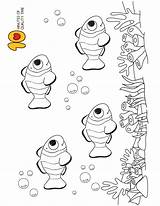 Clownfish sketch template