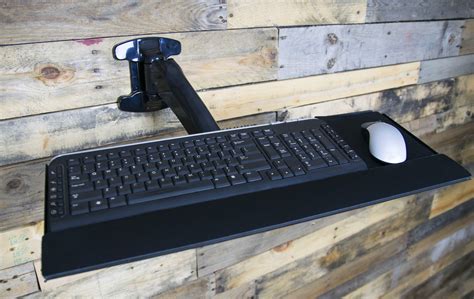 vivo deluxe computer keyboard tray holder  vesa mount stand fits