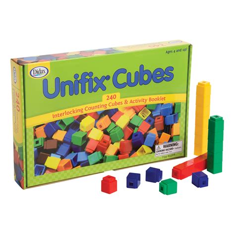 didax unifix cubes  pcs