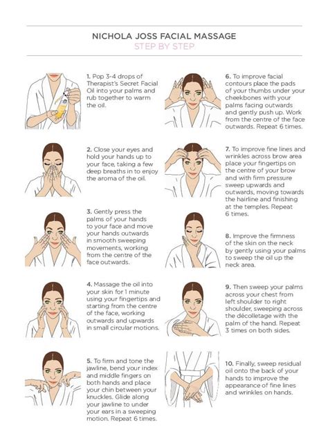 the free 5minute fix facial massage facial massage steps facial