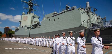 commissioning  awd brisbane   royal australian navy navantia
