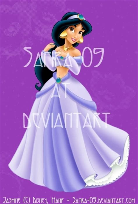 Jasmine Purple Dress Disney Princess Photo 18196952