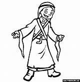 Arabia Saudi Coloring Pages Ethnic Wear Math Disney Characters Thecolor sketch template