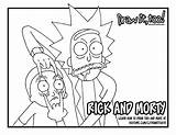 Rick Morty Coloring Drawing Draw Pages Tutorial Color Printable Getcolorings Too Getdrawings sketch template