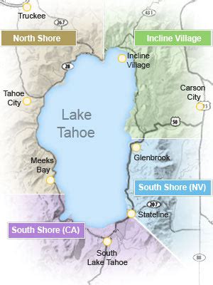 map  south lake tahoe