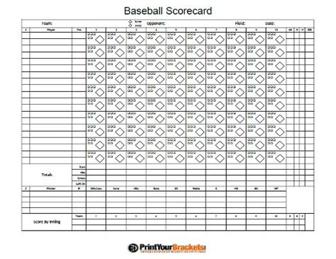 printable baseball score sheet baseball scorecard olive juice