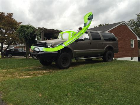 snorkel kit    excursion page  ford truck enthusiasts forums