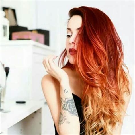 50 Fiery Red Ombre Hair Ideas You Ll Just Love All Women Hairstyles